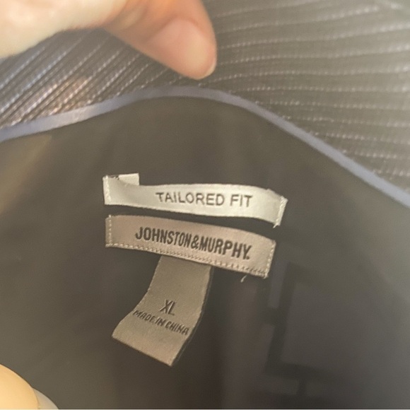 Johnston & Murphy European Abstract Dress Shirt - Picture 8 of 9